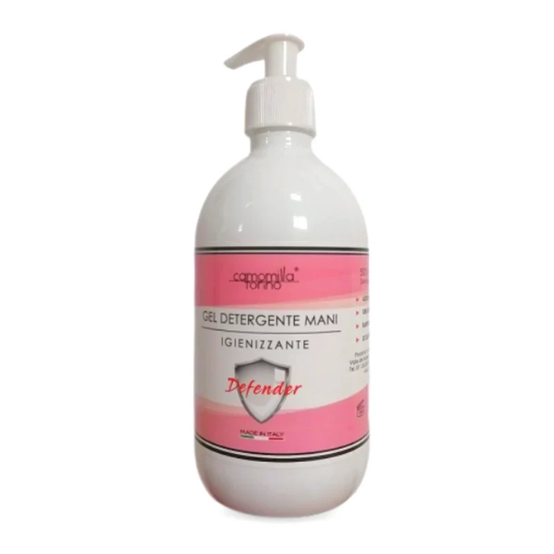 Gel Igienizzante Mani Camomilla 75% di alcool - 1L