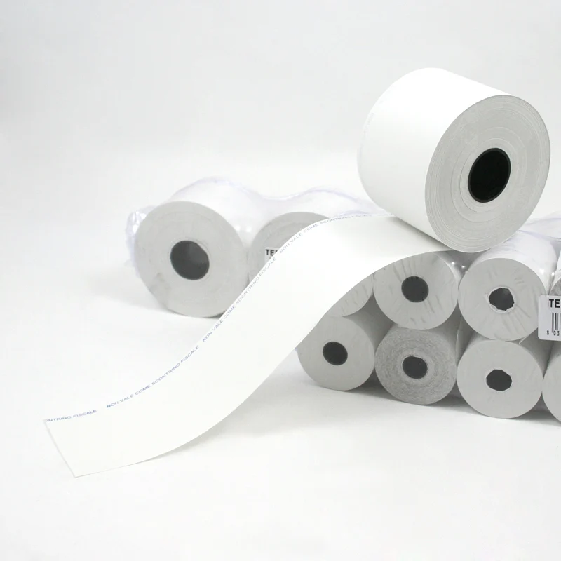 50pz Rotoli carta termica per bilancia da € 0,50 Cad + Iva