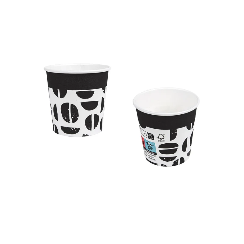 50 pz Bicchiere in cartoncino stampato da € 0,038 Cad + Iva