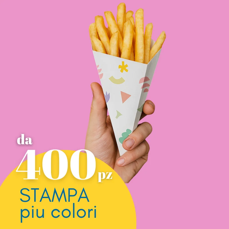 Cono per fritto personalizzato