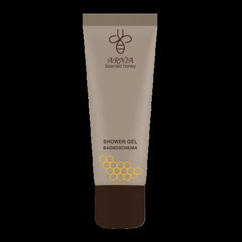 Bagnoschiuma tubetto 40 ml "linea arnia" fragranza l miele