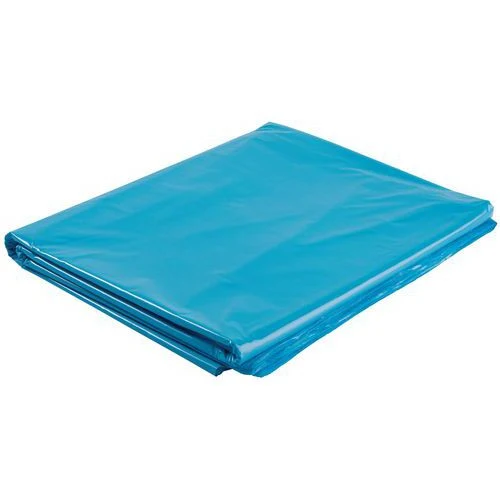 Sacchi colorati (celeste/azzurro) per rifiuti resistenti spessore 80 micron