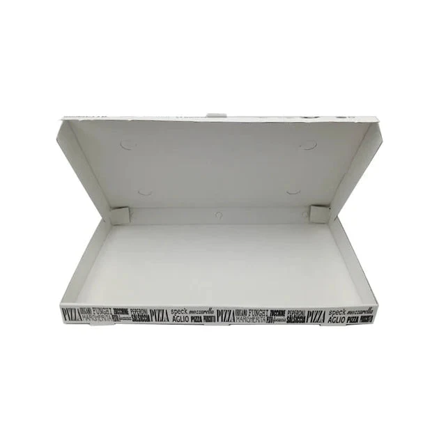 Scatole Porta Pizza Bianco Con Chiusura Americana Cm34×56x4h