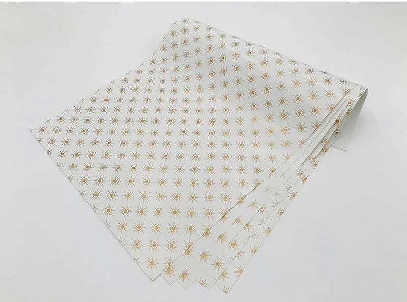 Carta regalo con stampa: Stelline Oro