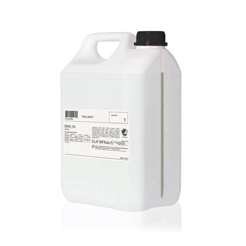 Sapone mani Anyah Gfl con estratto di ortica bianca - Ricarica da 5 litri