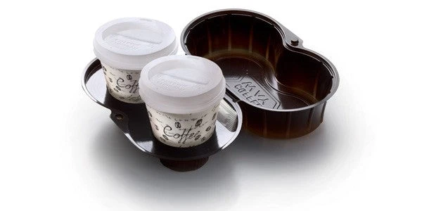 Vassoio portacaffè "COFFEE WAY" 200cc. 2 Posti