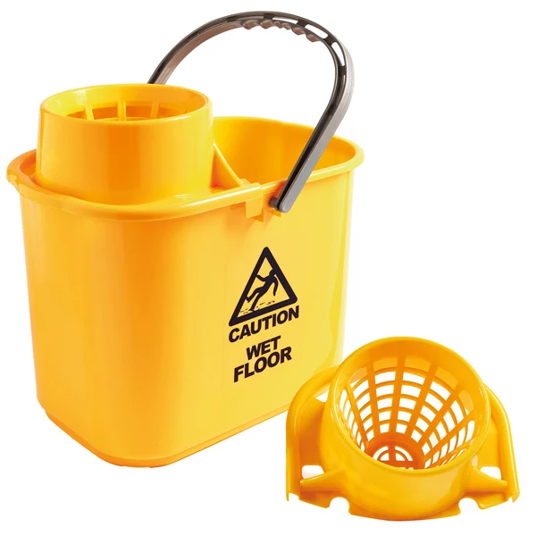 PerfettoFactory - 26547 - Secchio Polar - con strizzatore - 15 L - giallo - PerfettoFactory - 99711 - Conf. da 1 Pz.