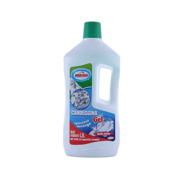 AMACASA - 100805003961 - Candeggina gel igienizzante - 1500 ml - Amacasa - 76401 - Conf. da 1 Pz.