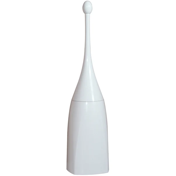 MAR PLAST - A65401 - Portascopino per bagno - da terra - 12x12x48,5 cm - ABS - bianco - Mar Plast - 61107 - Conf. da 1 Pz.