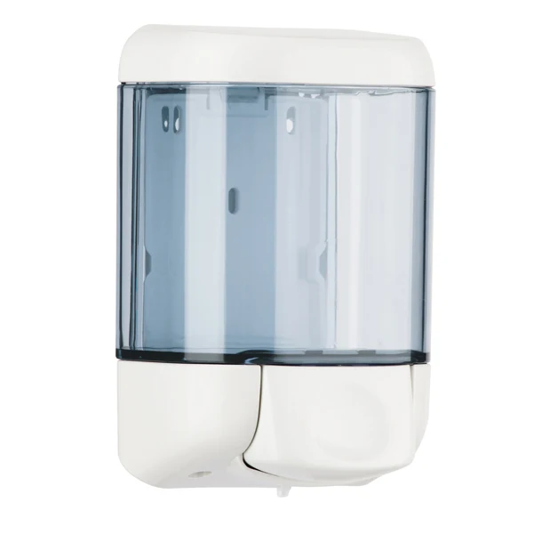 MAR PLAST - A61501 - Dispenser sapone Prestige - murale - capacità 1 L - bianco-azzurro trasparente - Mar Plast - 61083 - Conf. da 1 Pz.