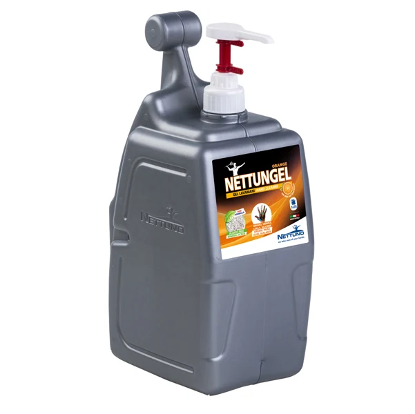 NETTUNO - 00396 - Gel lavamani NettunGel Orange - al limone-arancio - Nettuno - dispenser T-box da 5 L - 51709 - Conf. da 1 Pz.