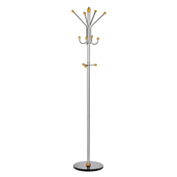 METHODO - U702804 - Appendiabiti - 11 posti - 185 x 40 cm - argento - Alco - 48378 - Conf. da 1 Pz.