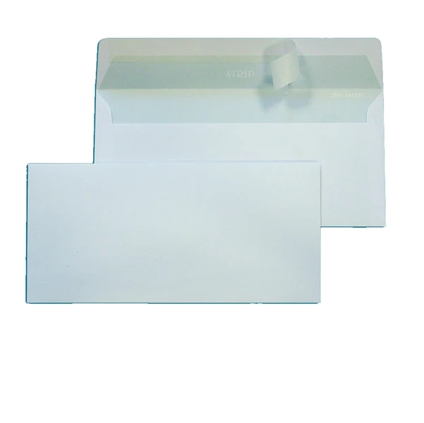 BLASETTI - 048 - Busta Strip - senza finestra - 11 x 23 cm - 90 gr - bianco - Blasetti - conf. 500 pezzi - 46152 - Conf. da 1 Pz.
