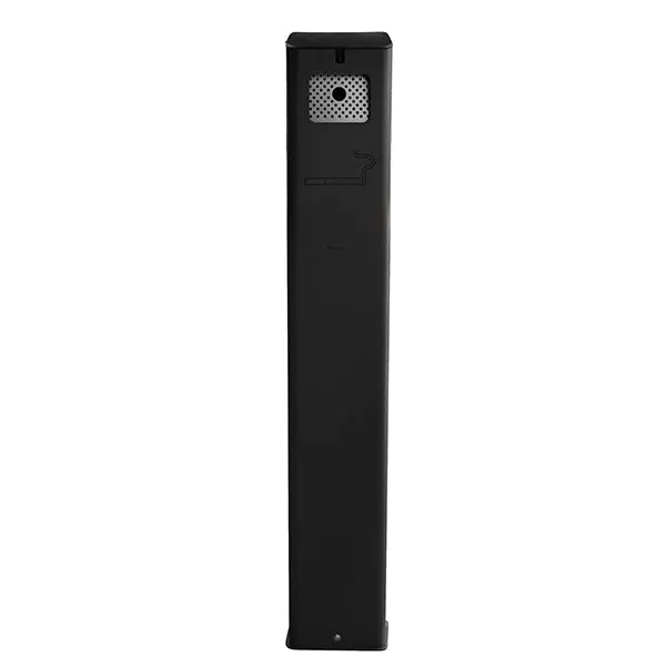 STILCASA - PTE-C - Posacenere da terra - acciaio - 17,5 x 10,5 x 106 cm - 2 L - nero - Stilcasa - 105843 - Conf. da 1 Pz.
