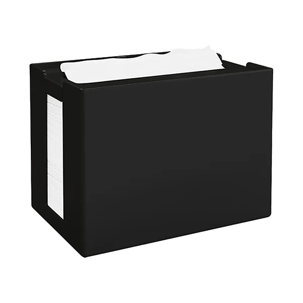 PAPERNET - 417811 - Dispenser antibatterico - per tovaglioli interfogliati - nero – Papernet - 105270 - Conf. da 1 Pz.