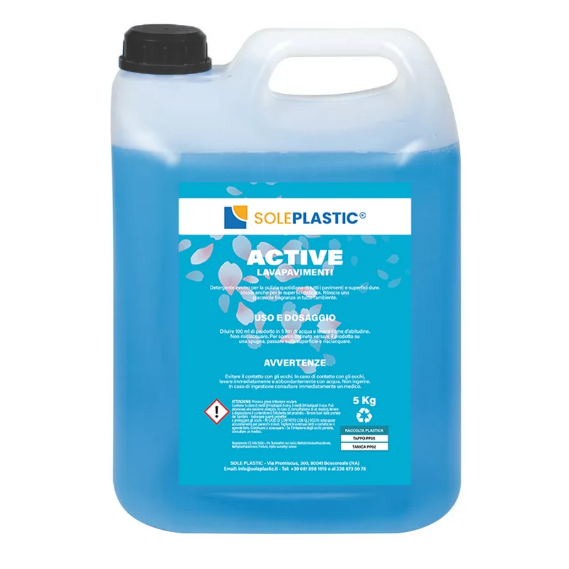 Detergente per pavimenti "ACTIVE" tanica da 5 Litri.