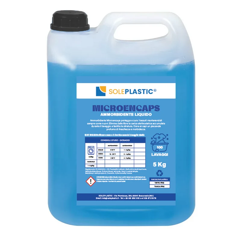 Ammorbidente liquido "MicroEncaps " - tanica da 5 Litri.