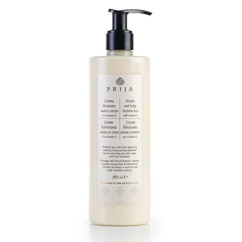 Crema Idratante Prija mani e corpo con Vitamina E Gfl 380ml
