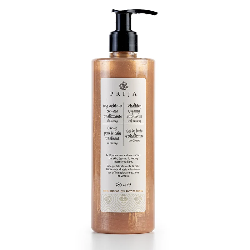 Bagnoschiuma Prija Vitalizzante al Ginseng – 380ml