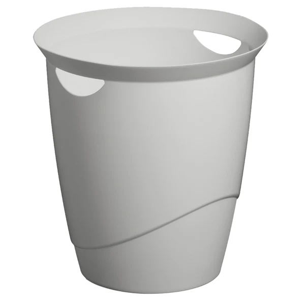 DURABLE - 7760-10 - Cestino gettacarta Eco - altezza 33 cm - diametro 31,5 cm - grigio - Durable - 95194 - Conf. da 1 Pz.