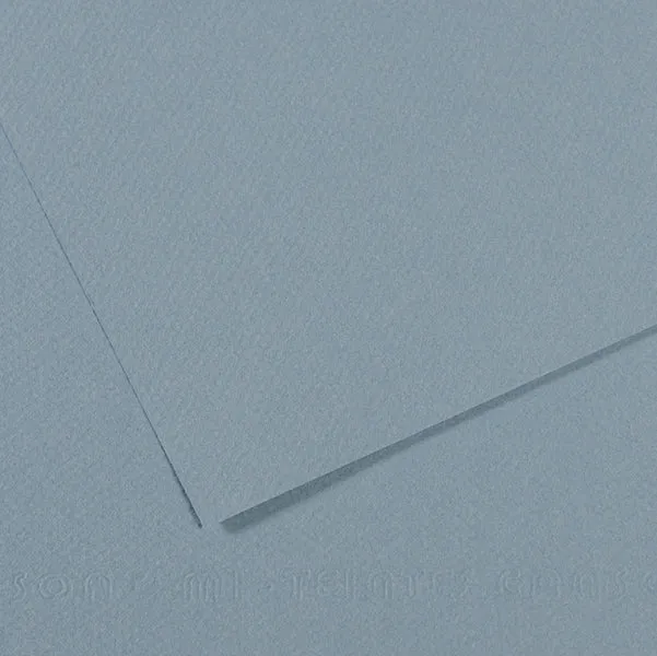 CANSON - C31032S023 - Foglio Mi-Teintes - A4 - 160 gr - blu chiaro - Canson - 92881 - Conf. da 25 Pz.