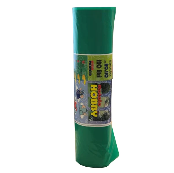 Rolsac - 10084-1 - Sacchi - 80 x 110 cm - 130 L - 46 micron - MDPE-HDPE - verde - Rolsac - conf. 10 pezzi - 89621 - Conf. da 1 Pz.