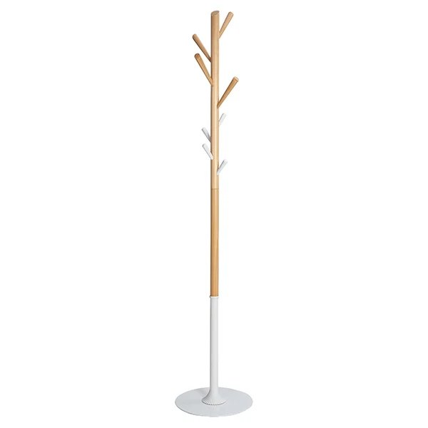 ALBA - PMTREE BC - Appendiabiti - Ø35,5 x H175 cm - legno - bianco - Alba - 105809 - Conf. da 1 Pz.