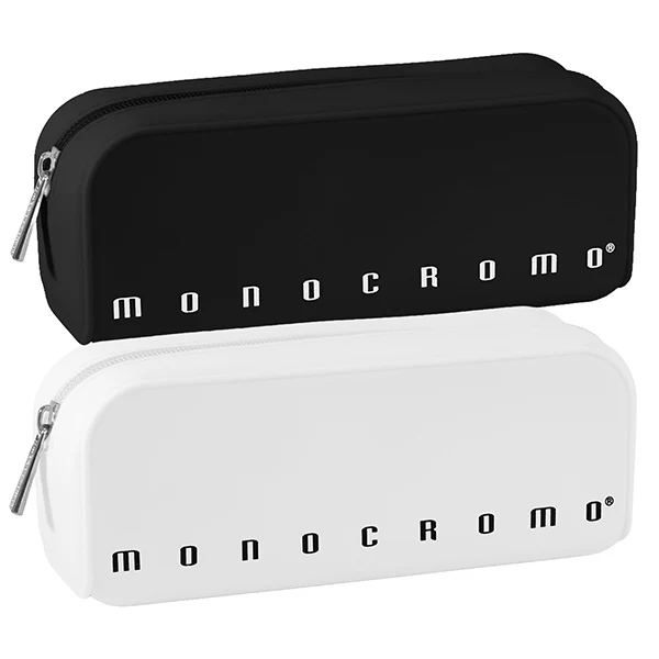 PIGNA - 023379800 - Bustina silicone Soft Touch Monocromo - 20 x 6 x 7,5 cm - Black&White - Pigna - 104875 - Conf. da 12 Pz.
