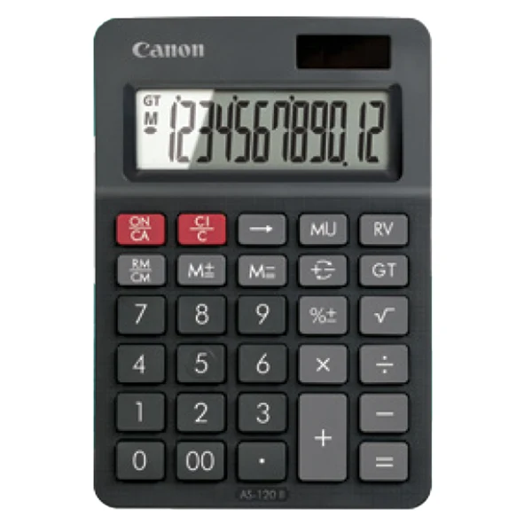 CANON - 4722C003 - Canon - Calcolatrice Desktop AS-120II - 4722C003 - CANAS120II - Conf. da 1 Pz.
