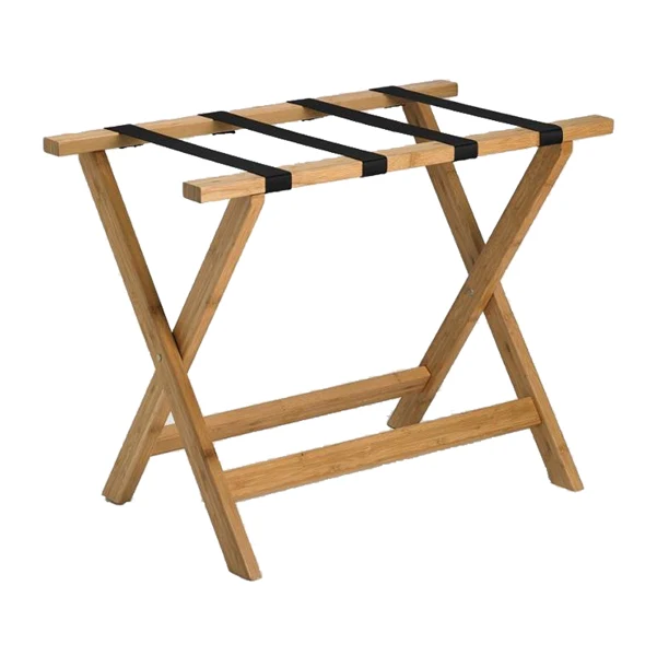 Leone - W5104 - Reggivaligia da hotel - 65 x 36 x 15 cm - bamboo - Leone - 91389 - Conf. da 1 Pz.