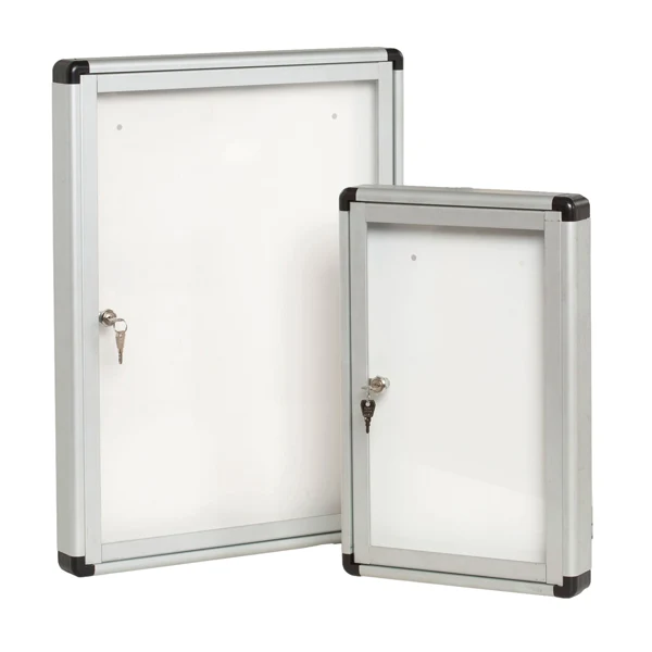 STARLINE - 2180-3H - Bacheca per interni - con anta battente - fondo bianco magnetico - 6 fogli A4 - orizzontale - Starline - STL6436 - Conf. da 1 Pz.