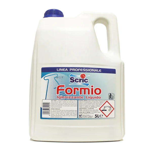 SCRIC - 120704810020 - Detergente igienizzante Formio - per pavimenti - 5 L - Scric - 60998 - Conf. da 1 Pz.