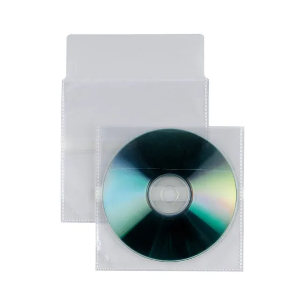 SEI ROTA - 430102 - Buste a sacco Insert CD A - patella di chiusura - striscia adesiva - PP - Sei Rota - conf. 25 pezzi - 38050 - Conf. da 1 Pz.