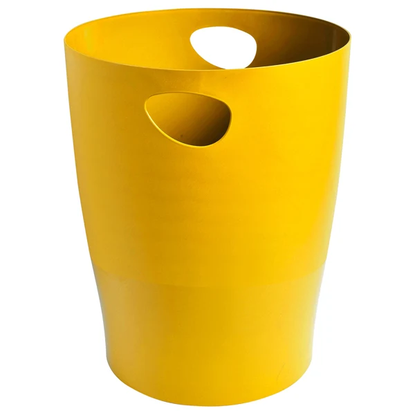 EXACOMPTA - 45308D - Cestino gettacarte Ecobin Bee Blue - 15 L - zafferano - Exacompta - 98620 - Conf. da 1 Pz.