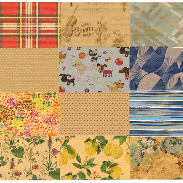 REX SADOCH - N4400GEN - Carta regalo - kraft - Natura - 70 x 100 cm - Rex Sadoch - scatola 100 fogli - 88306 - Conf. da 1 Pz.