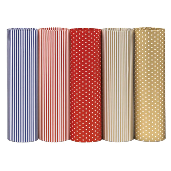 REX SADOCH - EC400G01 - Carta regalo riciclata Graphic - 100 fogli - 70x100cm - fantasie assortite - Rex Sadoch - 100023 - Conf. da 1 Pz.