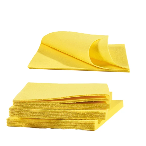 PERFETTO - 0259C - Panno multiuso Omni - 40 x 38 cm - TNT - giallo - Perfetto - conf. 10 pezzi - 99713 - Conf. da 8 Pz.