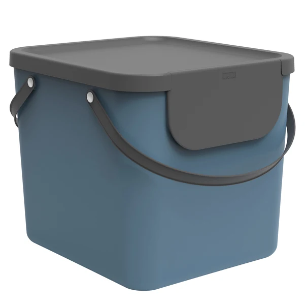 ROTHO - F707543 - Pattumiera Albula - 40 L - blu horizon - Rotho - 91840 - Conf. da 1 Pz.