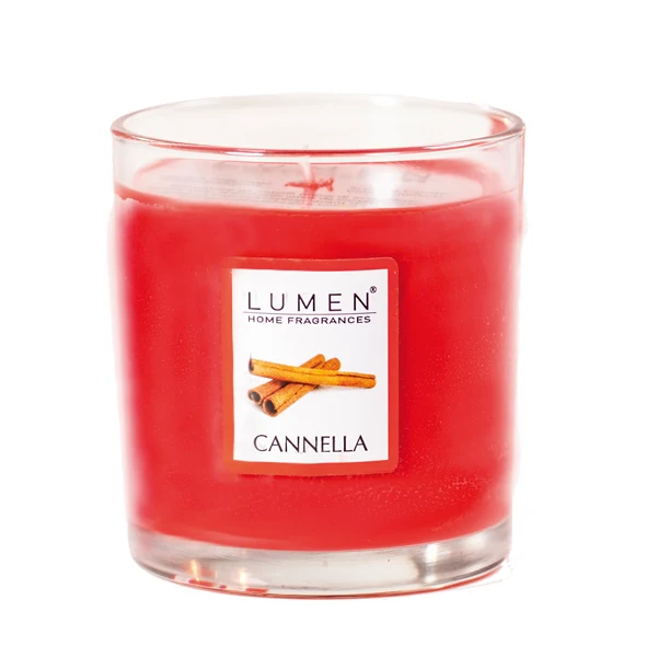 LUMEN - X540203 - Candela in bicchiere - cannella - Lumen - 76414 - Conf. da 1 Pz.
