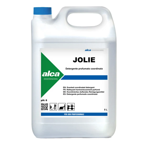 ALCA - ALC486 - Detergente per pavimenti Jolie - floreale-speziato - Alca - tanica da 5 L - 74145 - Conf. da 1 Pz.