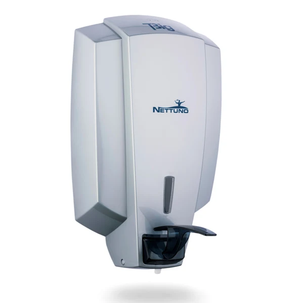 NETTUNO - 00785 - Dispenser sapone T-big - murale - per sapone liquido - capacità 3 L - Nettuno - 57518 - Conf. da 1 Pz.