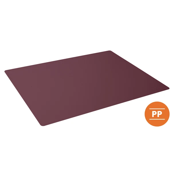 DURABLE - 7132-03 - Sottomano - in PP opaco - 53 x 40 cm - rosso - Durable - 104292 - Conf. da 5 Pz.