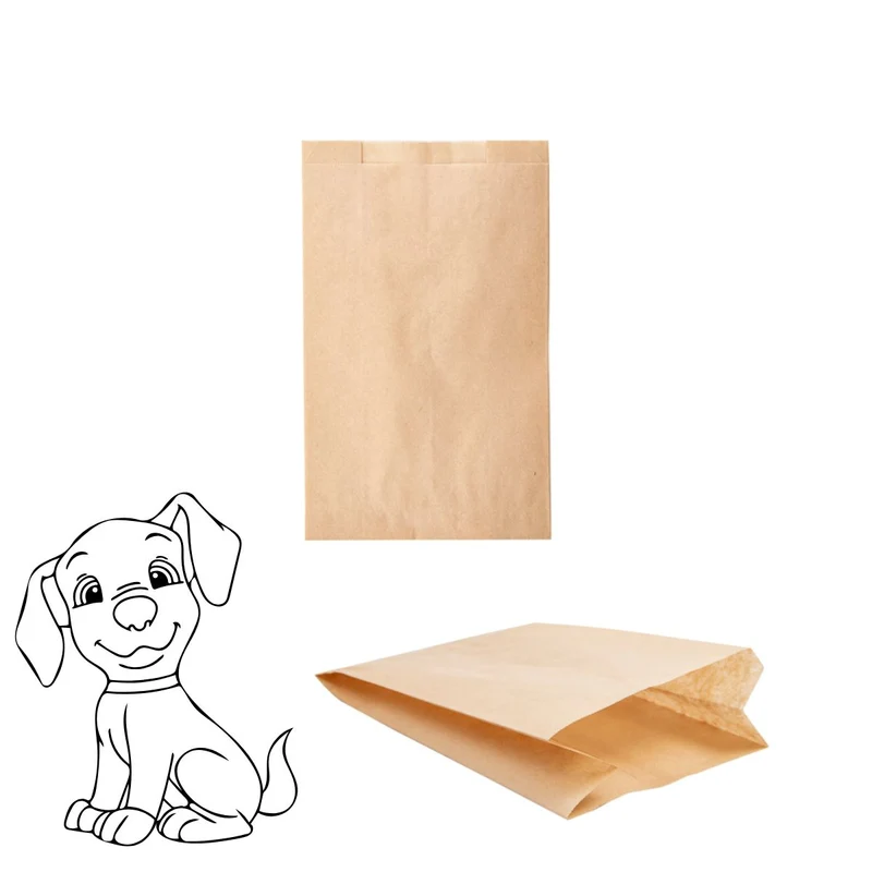 100 pz Sacchetto doggy bag in carta antigrasso € 0,0345 Cad + Iva