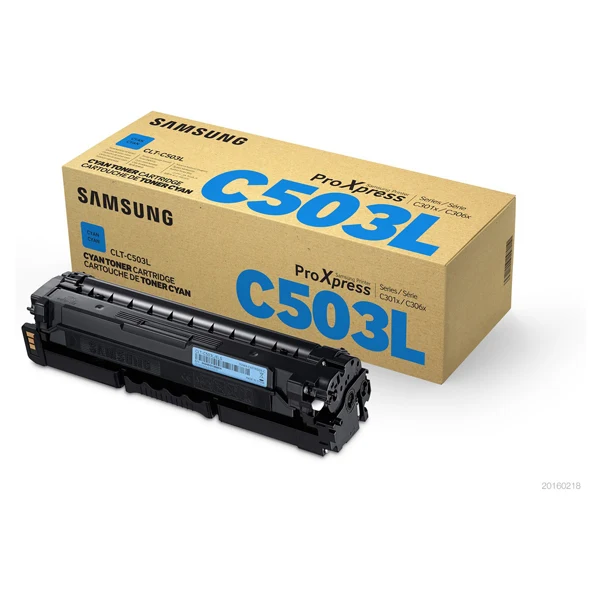 SAMSUNG - SU014A - Samsung-HP - Toner originale - Ciano - CLTC503L-ELS - 5.000 pag - SAMSU014A - Conf. da 1 Pz.