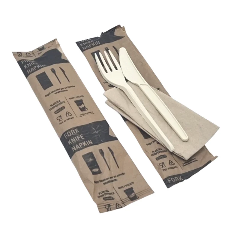 250 pz Bis posate biodegradabili € 0,167 Cad + Iva