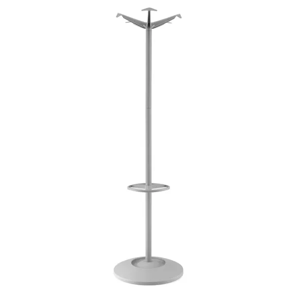 Unisit - APUST-G - Appendiabiti Stelo - 40 x 173 cm - metallo - grigio - Unisit - 93989 - Conf. da 1 Pz.