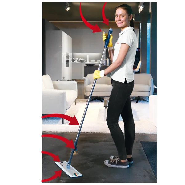 VILEDA - 145129 - Kit completo sistema di pulizia Spraypro - manico + telaio + 2 top in microfibra + 5 panni vetro - Vileda - 89420 - Conf. da 1 Pz.