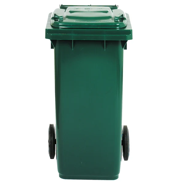 Mobil Plastic - 1-120-5-VES - Bidone carrellato - 48x55x93 cm - 120 L - verde scuro - Mobil Plastic - 86725 - Conf. da 1 Pz.
