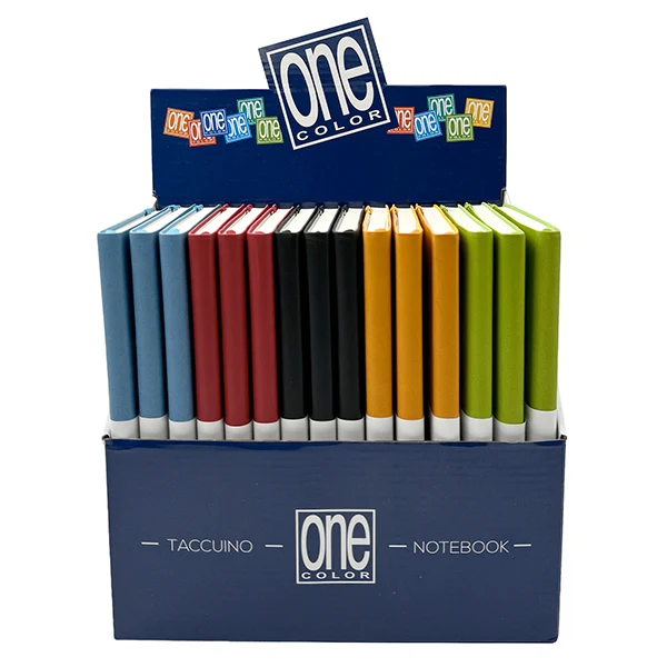 BLASETTI - 8741 - Taccuini One Color - A5 - rigata - 96 fogli - 70 gr - Blasetti - display 15 pezzi - 105300 - Conf. da 1 Pz.