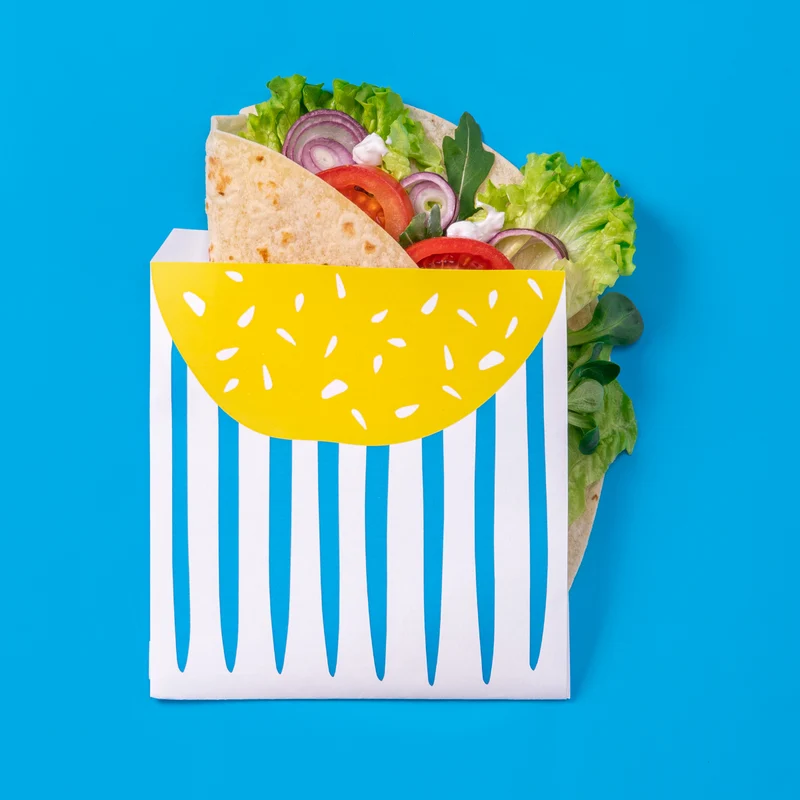 500 pz Sacchetti per alimenti antigrasso cm 17x18 € 0,05 Cad + Iva